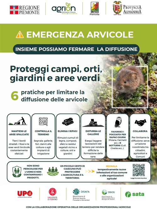 Emergenza Arvicole